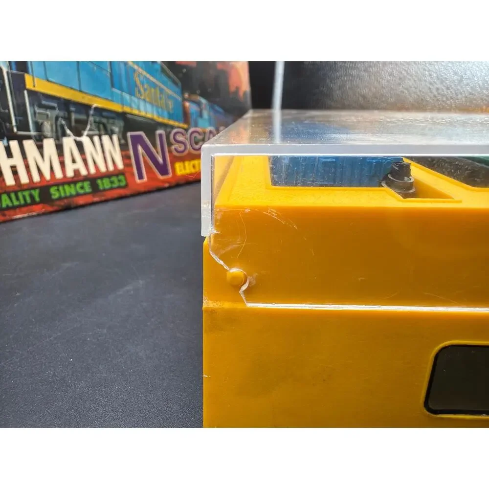 Vintage Bachmann N Scale PCC Trolley PTC #62995 Not Tested Orig Box Papers